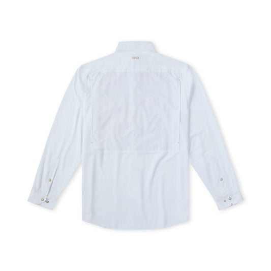 GameGuard White StockYard Shirt | Long Sleeve