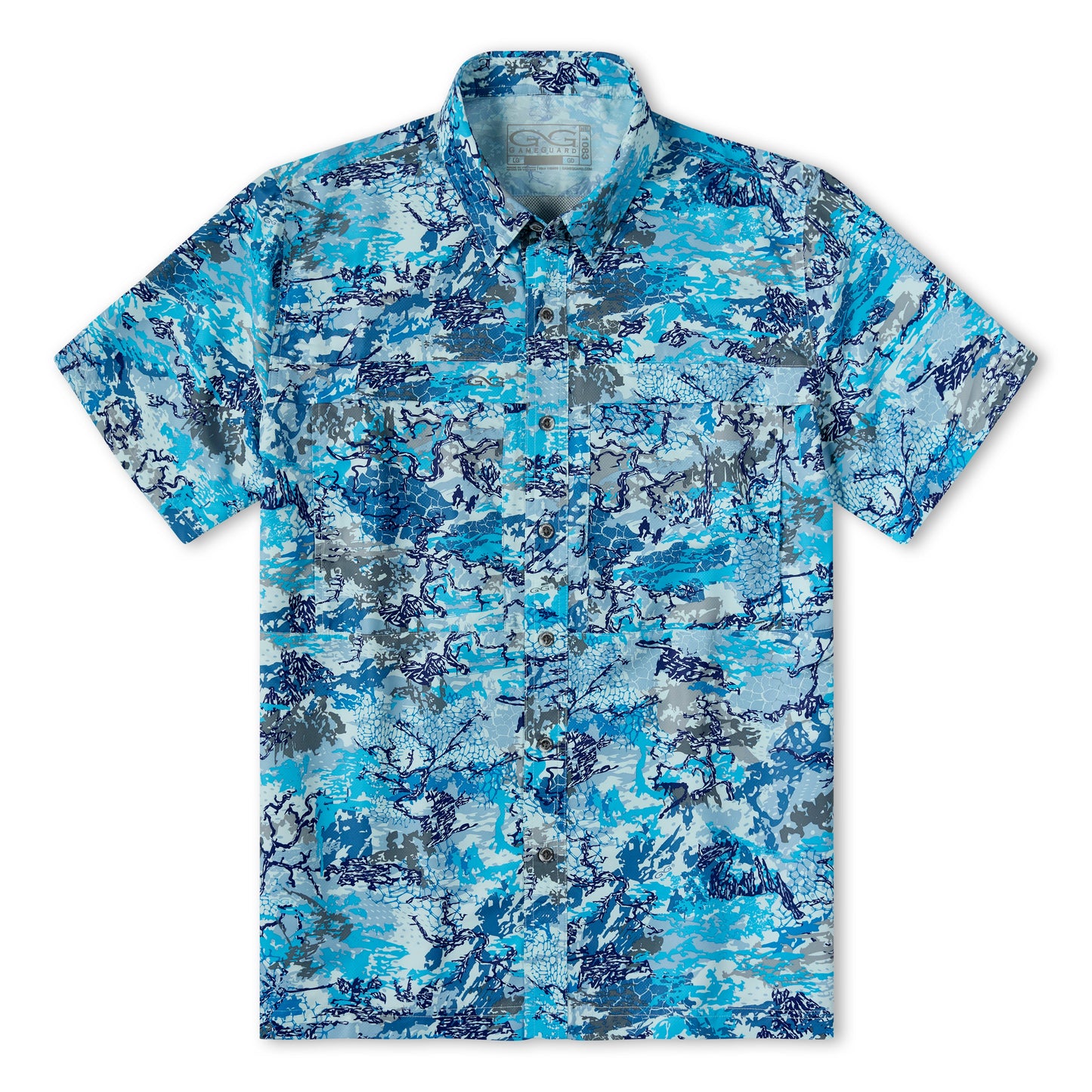 GameGuard Blue Digital Explorer Shirt