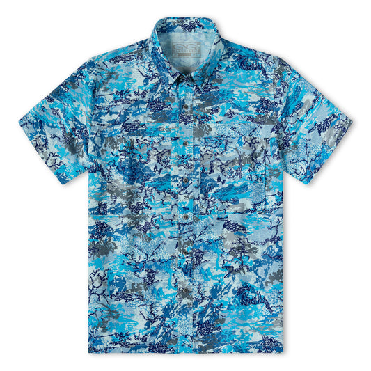 GameGuard Blue Digital Explorer Shirt