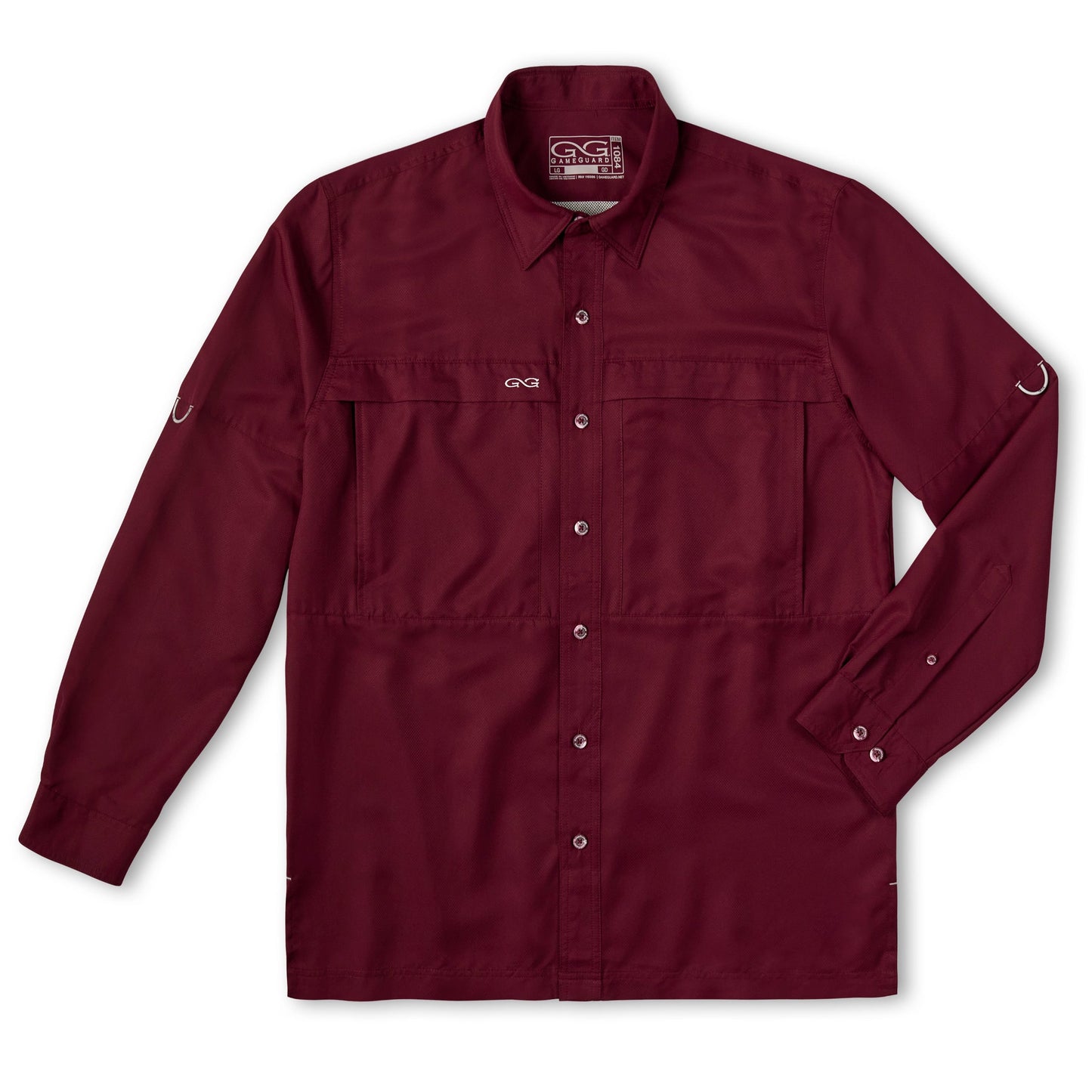 GameGuard Maroon Explorer Shirt | Long Sleeve