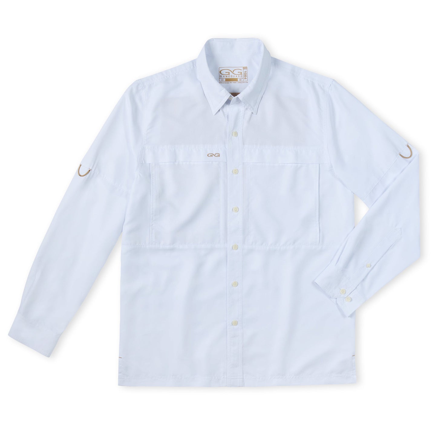 GameGuard White Explorer Shirt | Long Sleeve