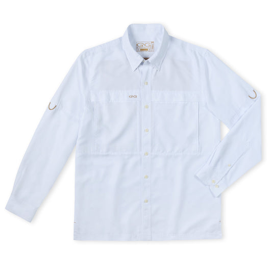 GameGuard White Explorer Shirt | Long Sleeve