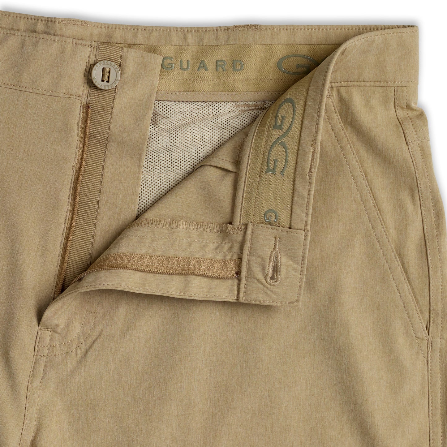 GameGuard - Khaki Travel Shorts