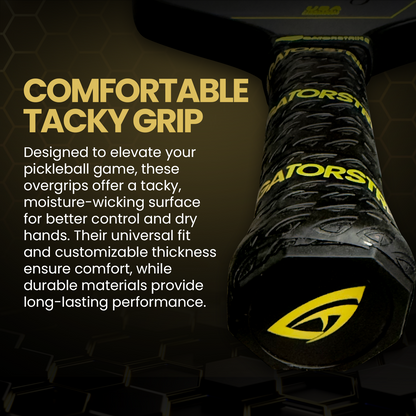 GatorStrike Gold Pro Power T800 Power (16mm) Raw Carbon Fiber Weave Grit