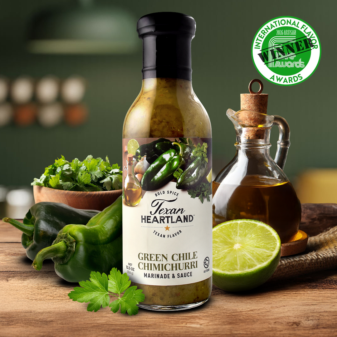 Texan Heartland Green Chile Chimichurri Marinade & Sauce