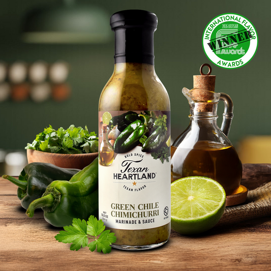 Texan Heartland Green Chile Chimichurri Marinade & Sauce
