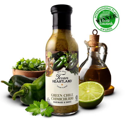 Texan Heartland Green Chile Chimichurri Marinade & Sauce