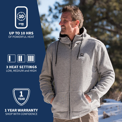 Gobi Heat Ridge Mens Heated Hoodie