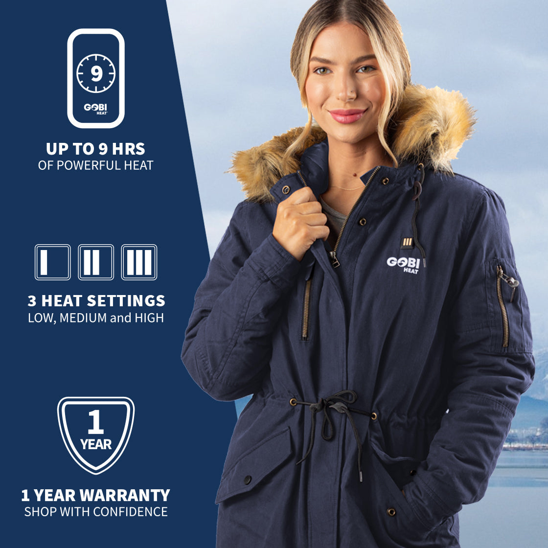 Gobi Heat Terra Womens Heated Parka