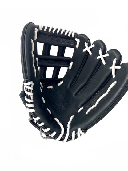 Barnett GL-127 Competition baseball glove, genuine leather, outfield 12.7, Black