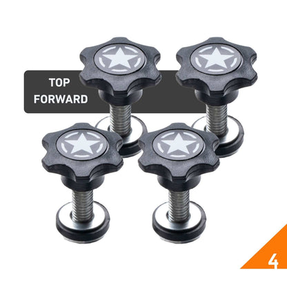 GP-Star Hardtop/ Cover Quick-release Thumbscrew Set