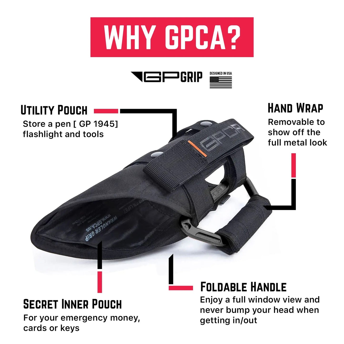 GP Grip PRO Jeep Color Handles 2007-23