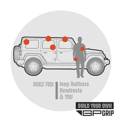 GP Grip PRO Jeep Color Handles 2007-23