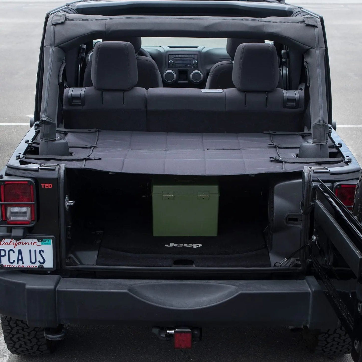 GPCA JK 4DR Cargo Cover PRO