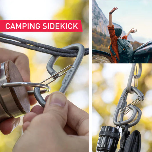 Stinger Survival Tools Safety Carabiner Locking Clip (Loop LIT)
