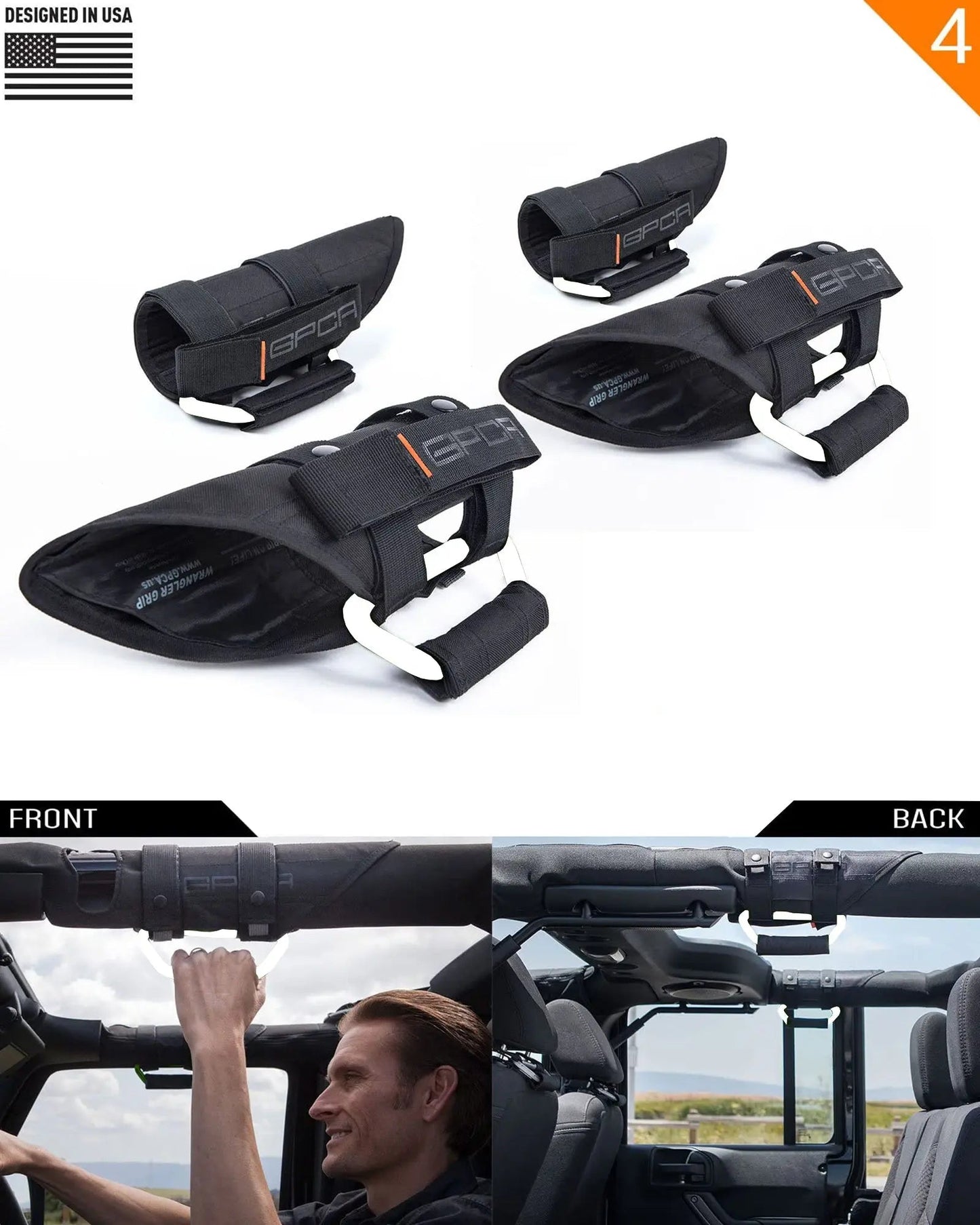 GP Grip PRO Jeep Color Handles 2007-23