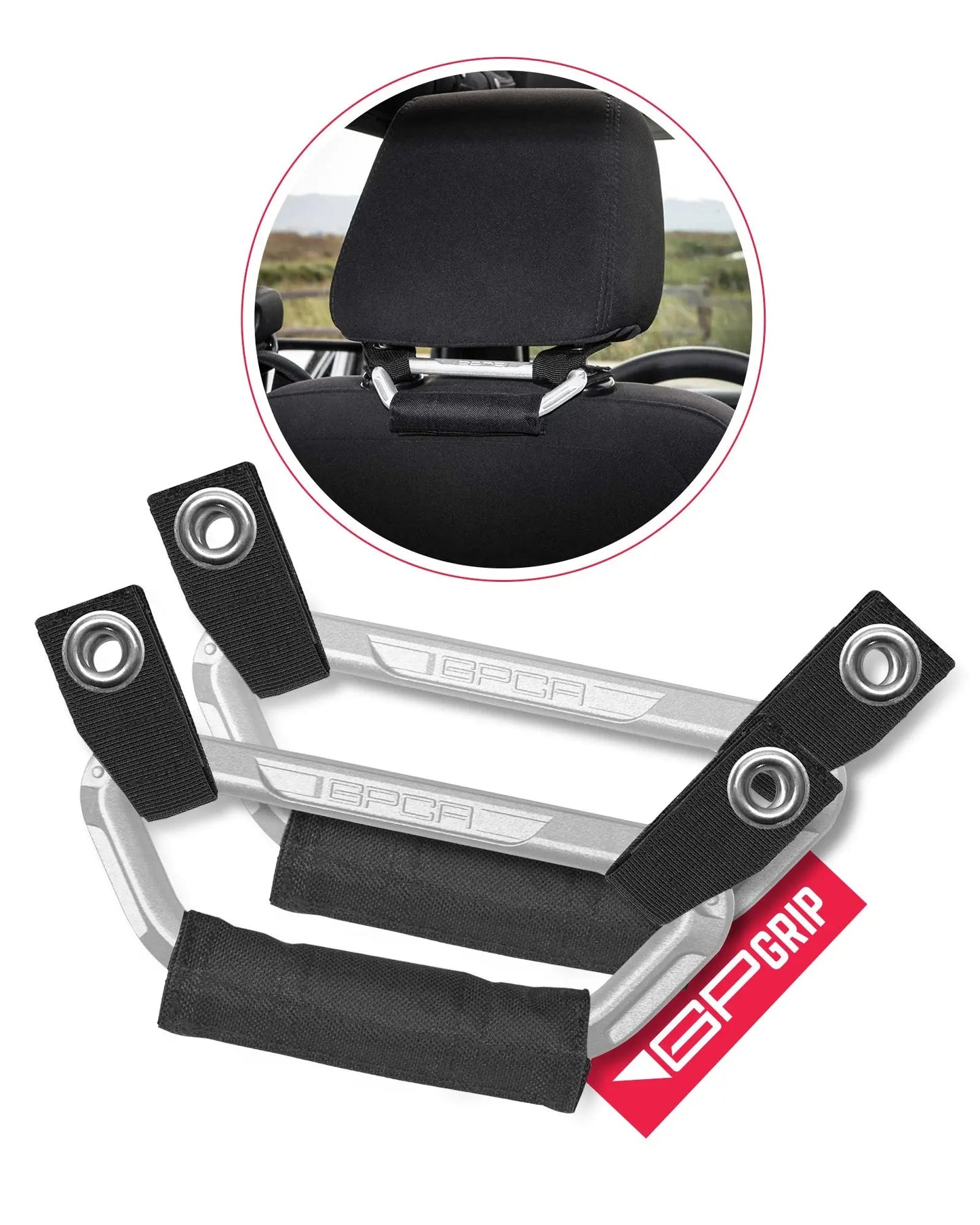 GPCA Back Grip PRO Color Headrest Handles