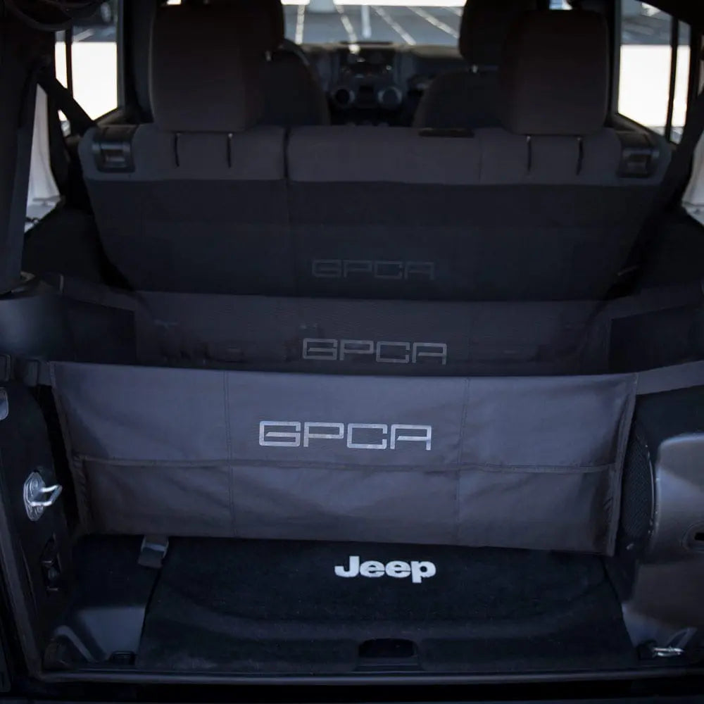 GPCA Jeep Wrangler JK 4DR Cargo Cover PRO Freedom Pack