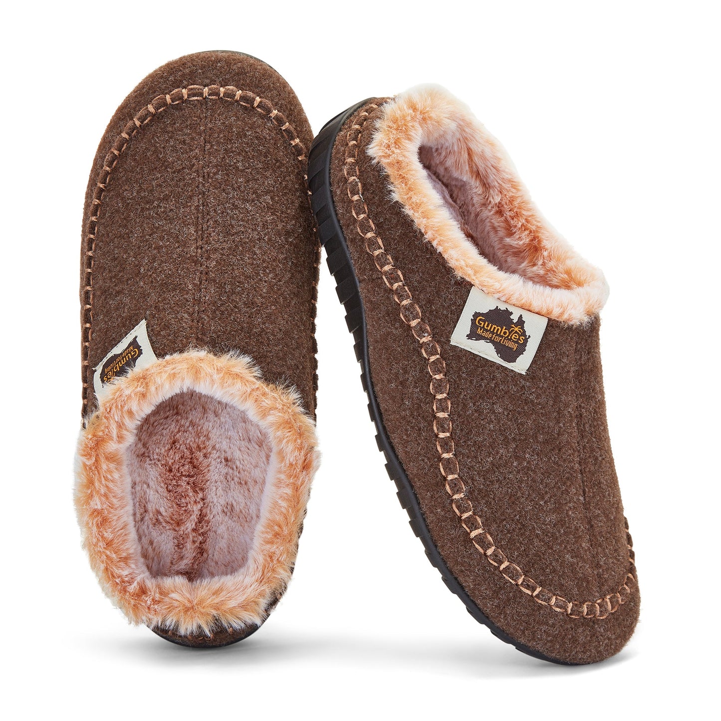 Gumbies Ossa Low - Men's - Chocolate & Cream