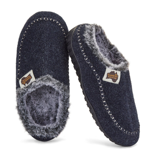 Gumbies Ossa Low - Women's - Navy & Grey