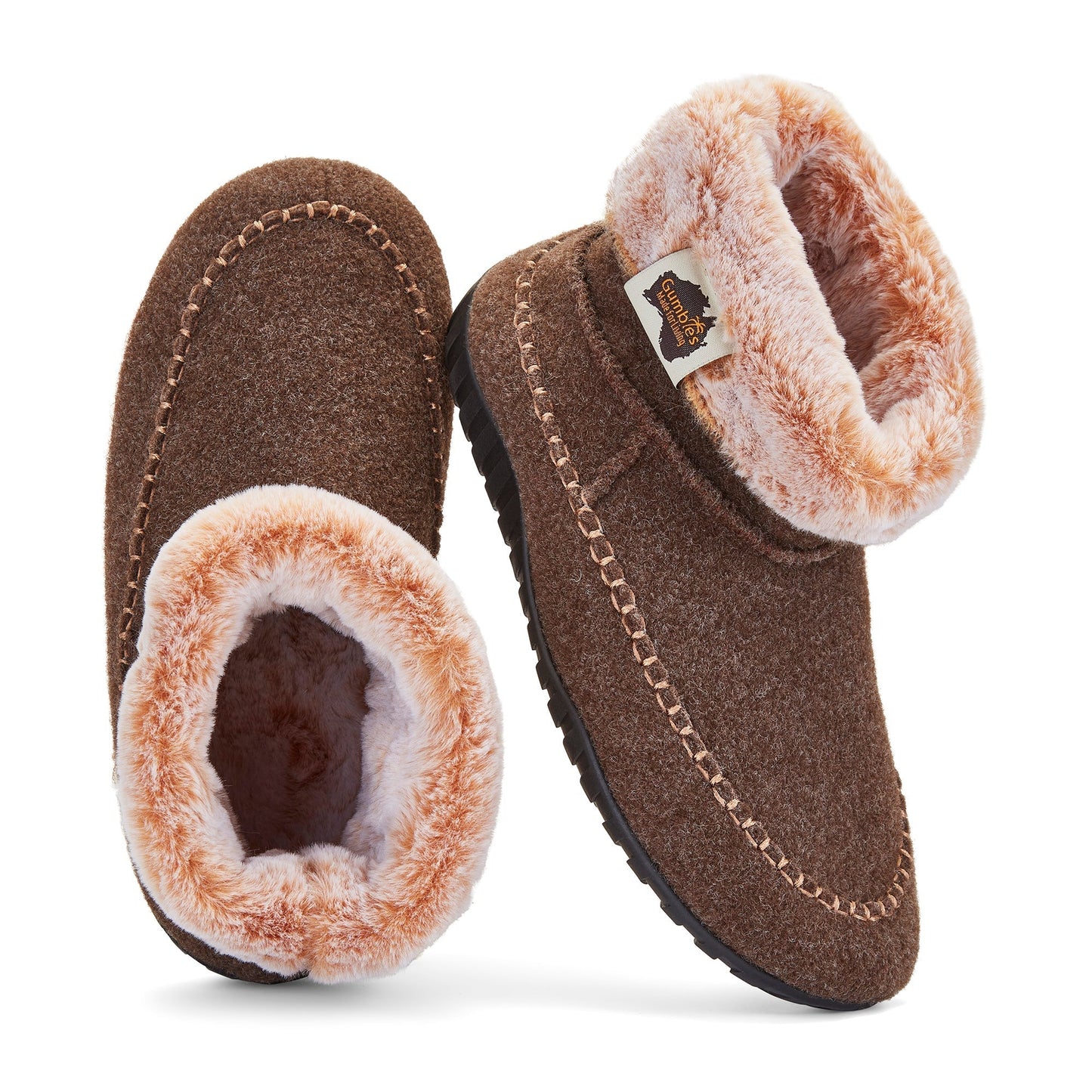 Gumbies Ossa High - Men's - Chocolate & Cream