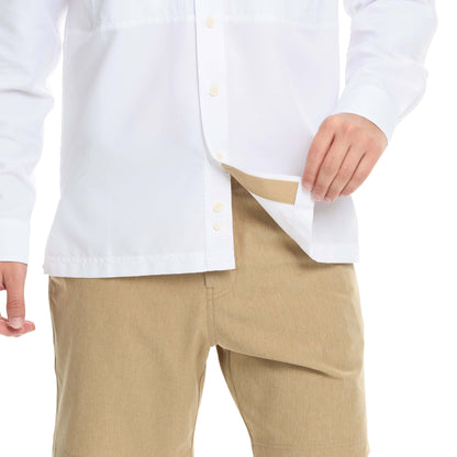 GameGuard White Explorer Shirt | Long Sleeve