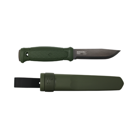 Ragweed Forge Mora Garberg Blackblade Military Green Carbon with Simple Poly Sheath #14528