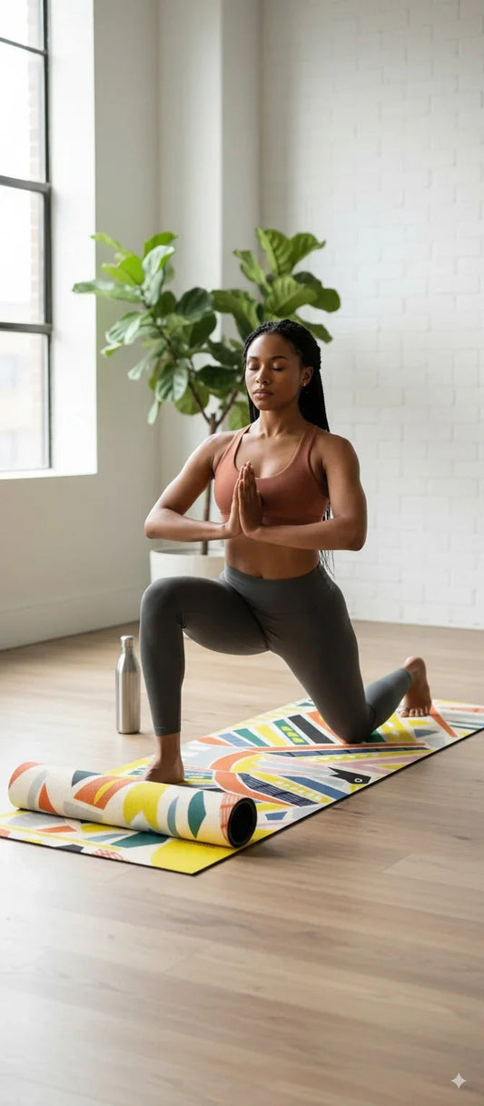 Yune Yoga Mat Leah Duncan Bird Mat