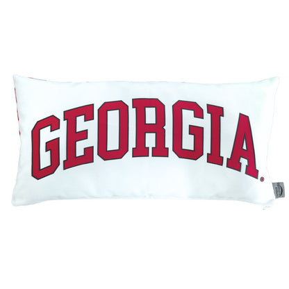 Campus Hammocks University of Georgia Bulldogs Lumbar Pillow Cover