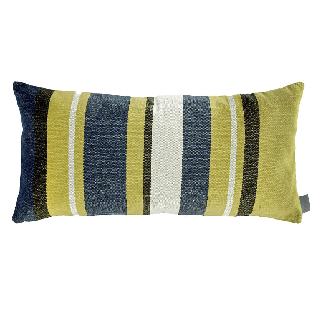 Campus Hammocks Georgia Tech Colors Striped Pillow Cover