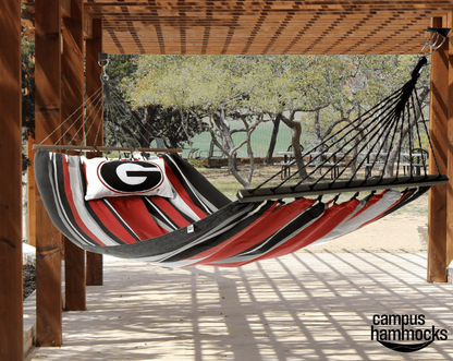 Campus Hammocks University of Georgia Bulldogs Logo Hammock