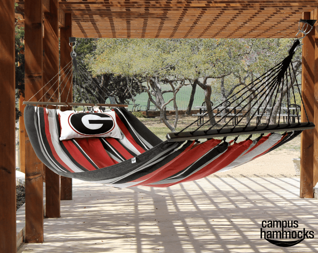 Campus Hammocks University of Georgia Bulldogs Logo Hammock