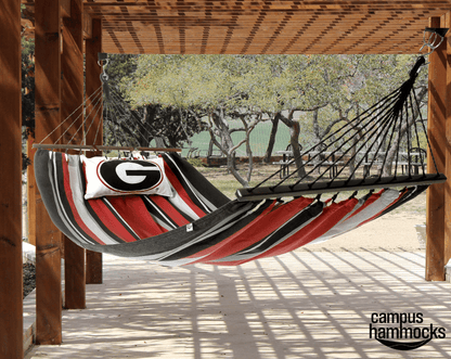 Campus Hammocks University of Georgia Bulldogs Logo Hammock
