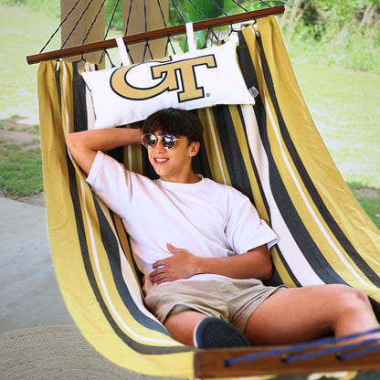 Campus Hammocks Georgia Tech Yellow Jackets Logo Hammock