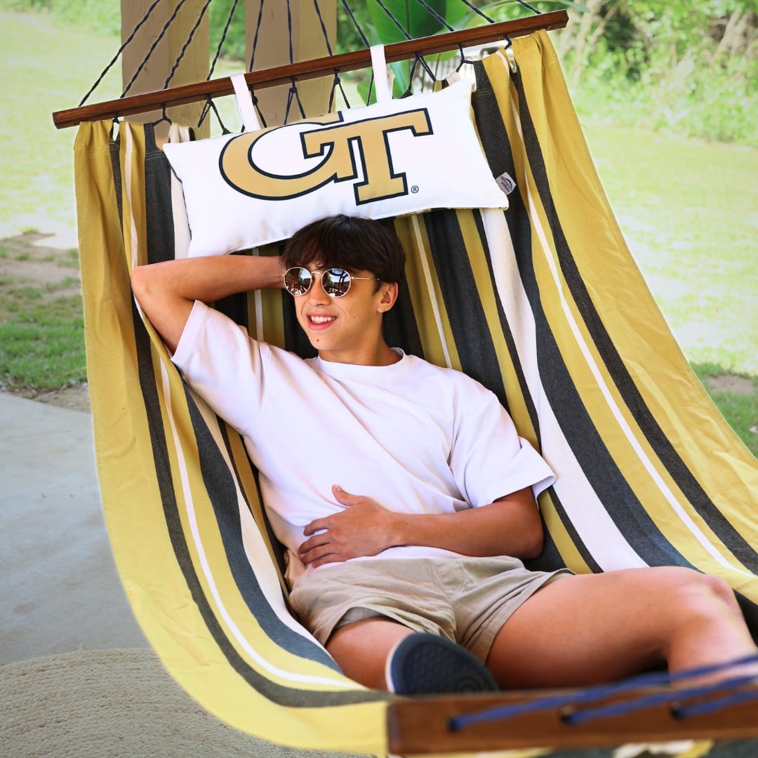 Campus Hammocks Georgia Tech Yellow Jackets Logo Hammock