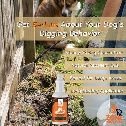 Zone Protects No Holes! Digging Prevention Concentrate
