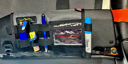 Overland Gear Guy Jeep Gladiator MOLLE Visor Organizer - Tacoma Visor