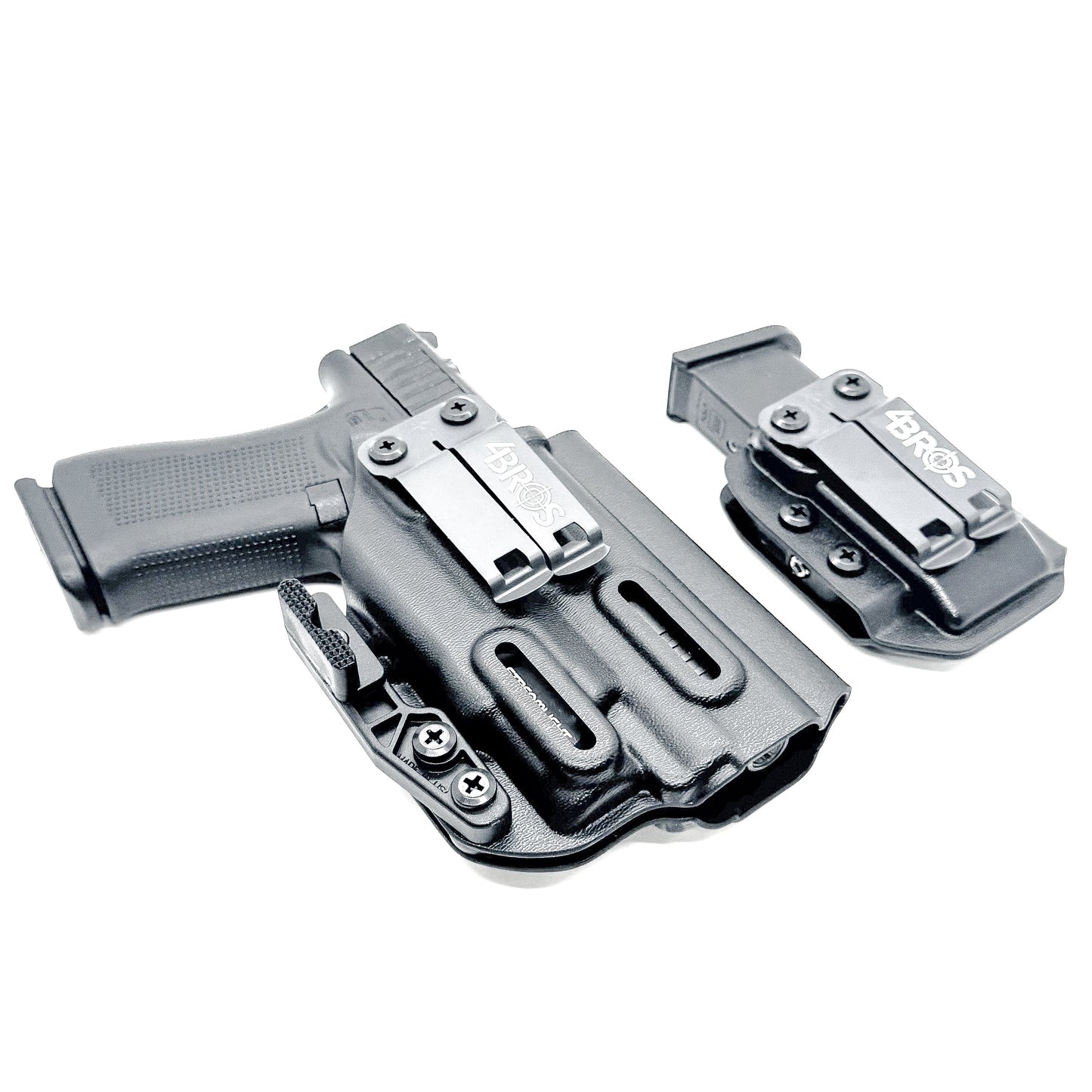 Four Brothers Glock 43X & 48 MOS TLR-7 Sub IWB RH Holster with Magazine Carrier Combo