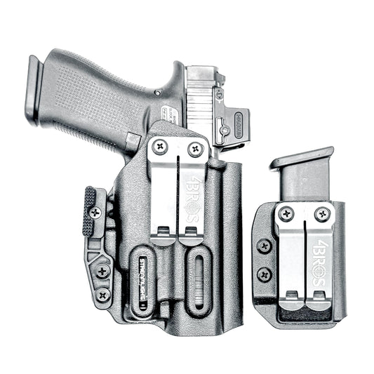 Four Brothers Glock 43X & 48 MOS TLR-7 Sub IWB RH Holster with Magazine Carrier Combo