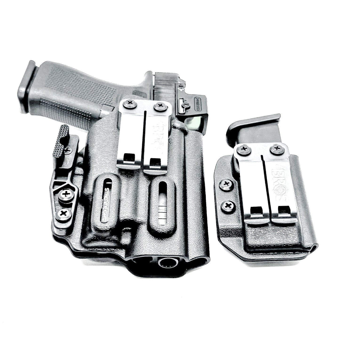 Four Brothers Glock 43X & 48 MOS TLR-7 Sub IWB RH Holster with Magazine Carrier Combo