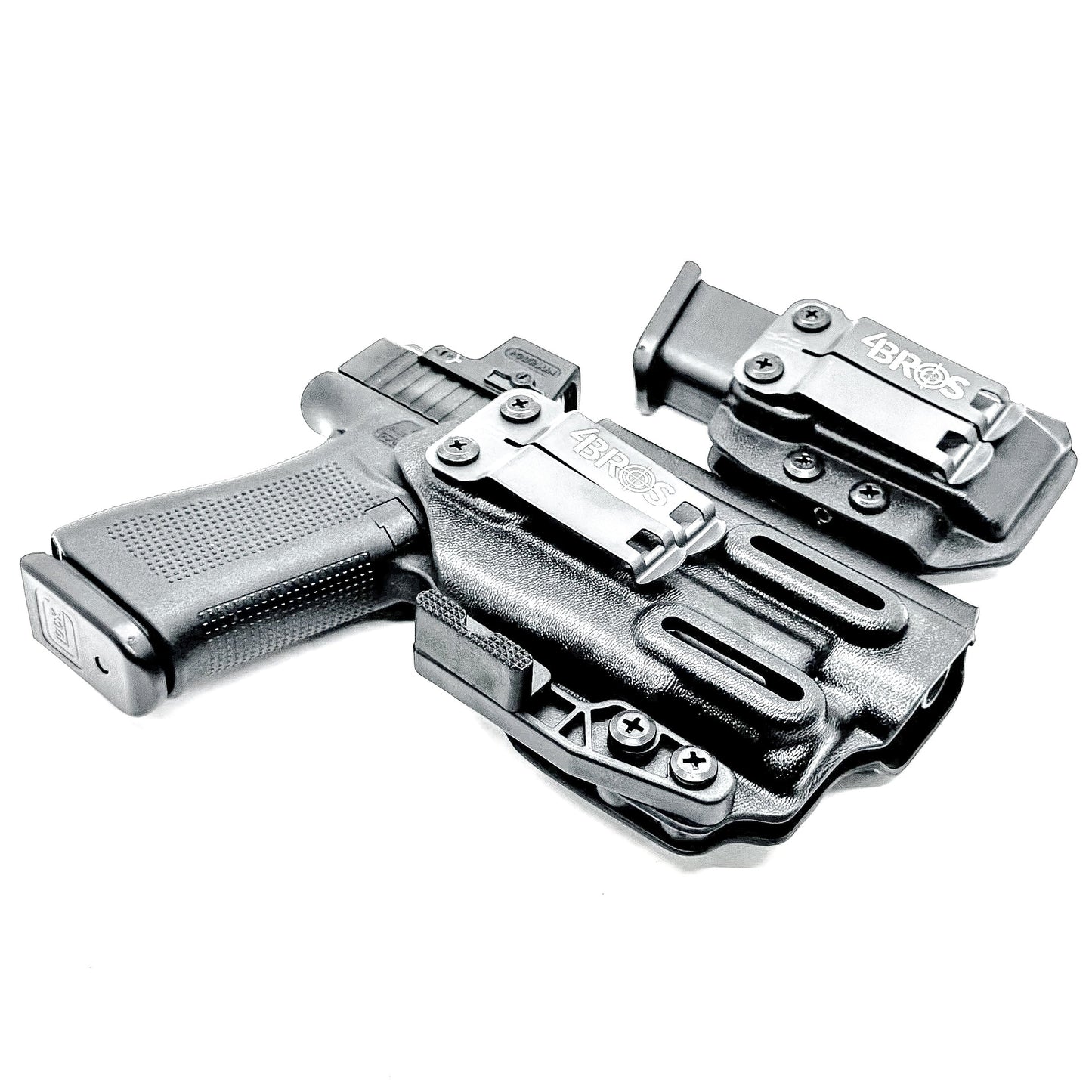 Four Brothers Glock 43X & 48 MOS TLR-7 Sub IWB RH Holster with Magazine Carrier Combo