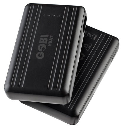 Gobi Heat Additional/Replacement 3500mAh Hardshell 2PK Batteries w/ USB-C charger