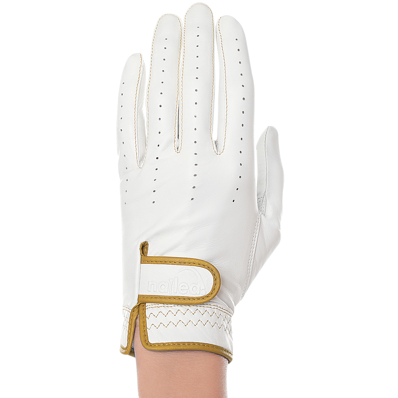 Nailed Golf Premium Standard Golf Gloves White