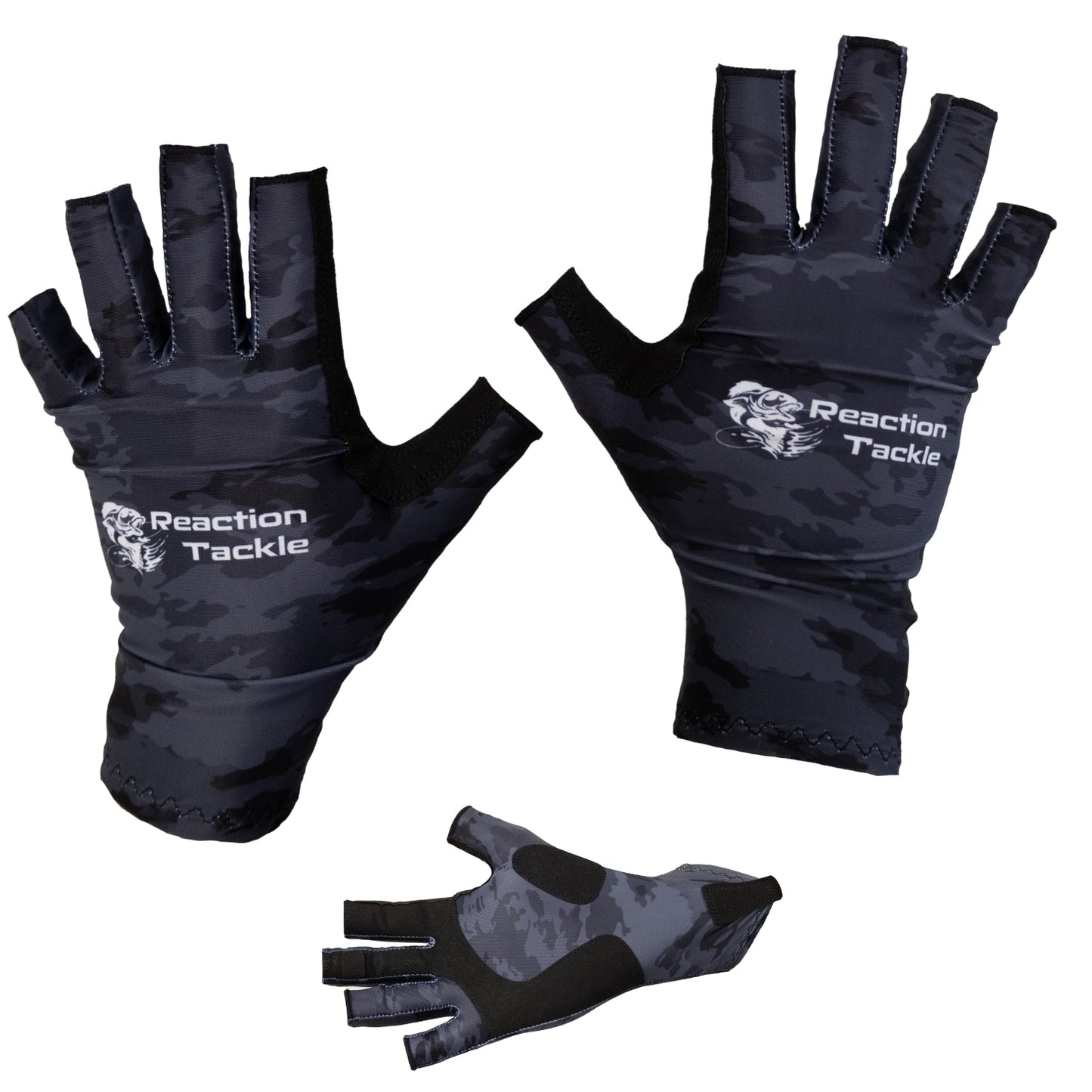 Reaction Tackle UV Fishing Gloves UPF 50+