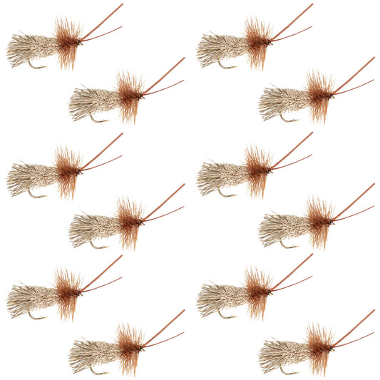 The Fly Fishing Place Goddard Caddis Dry Fly - 12 Flies Size 14