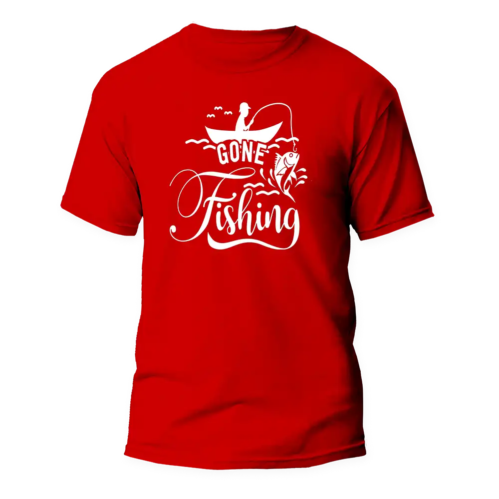 Outdoorzees Gone Fishing Unisex T-Shirt