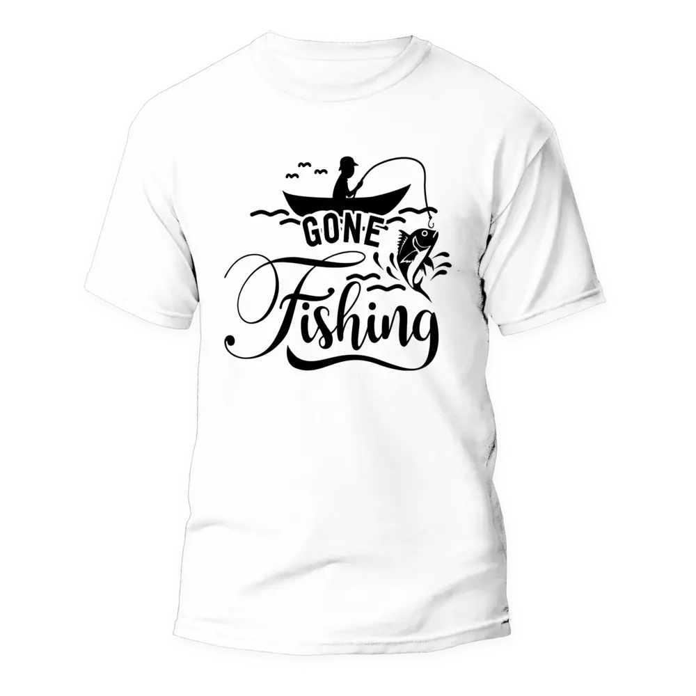 Outdoorzees Gone Fishing Unisex T-Shirt