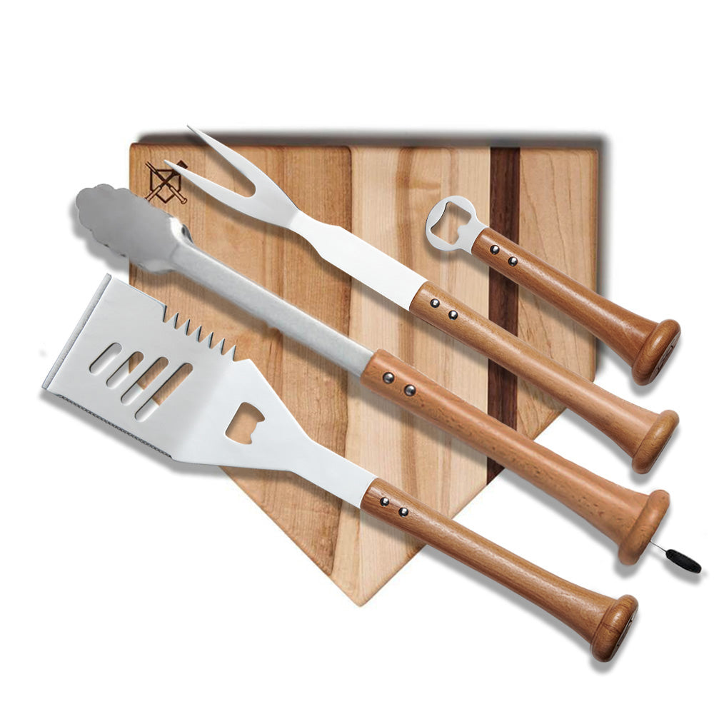 Baseball BBQ "Grand Slam" Combo Set