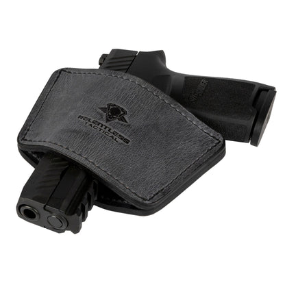Relentless Tactical Dual Threat IWB / OWB Universal Belt Slide Holster | Made in USA | Ambidextrous Leather Holster