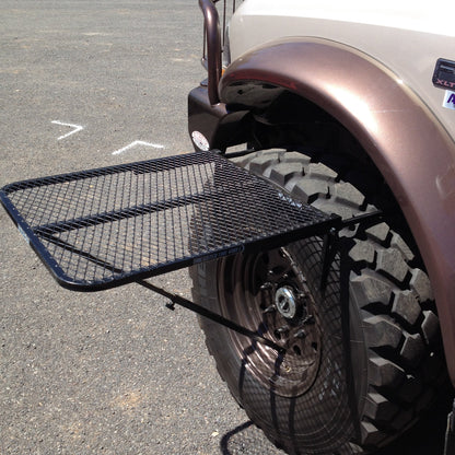 Tailgaters Tire Table Large Aluminum Camping Table